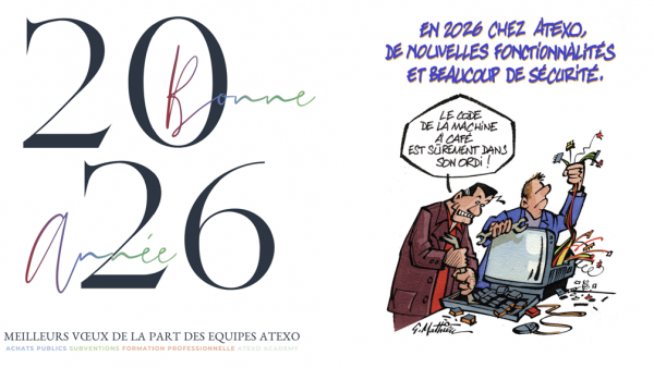 ATEXO vous souhaite une très bonne année 2026